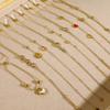 Jewelry, Stainless Steel Zircon Adjustable Bracelet 18K Gold Women'S Jewelry