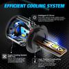 2Pcs 30000LM H7 LED Headlight H1 H4 Led Canbus H8 H11 9005 HB3 9006 HB4 9004 9007 H13 Led Bulbs Hi/Lo Beam 3570 CSP Automobile Kit Turbo Fog Lamp 12V