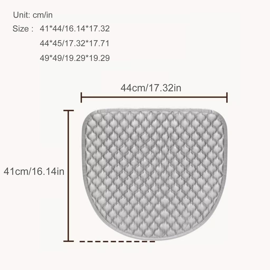 U-Shape Dining Chair Pad Chair Cushions for Kitchen Chairs NonSlip Design with Machine Washable Chair Cover Accessories