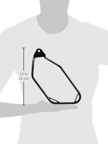 Kijima Motorcycle Parts Saddlebag Support, Steel, Compatible with DHW, Left Side, Black, for FXST ('03-'05) and FLST ('03-'06), HD-08025
