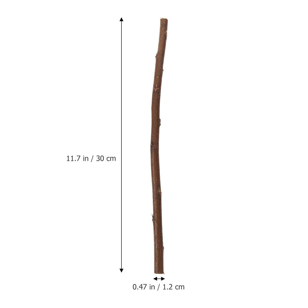 50Pcs Wood Log Sticks Rustic Natural Wood Sticks for DIY Craft Making Photo Props Handicraft Crafts for DIY Photo Props