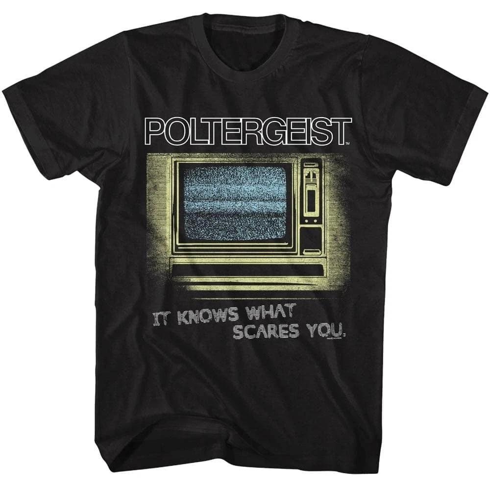 Poltergeist It Knows What Scares You Men s T Shirt XXL