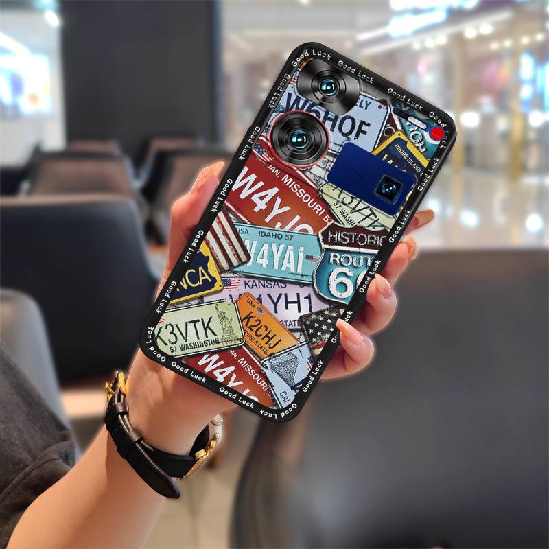 

Silicone Anti-knock Phone Case For ZTE Nubia Z60 Ultra Back Cover Dirt-resistant Shockproof Cute Durable protective TPU ZTE Nubia Z60 Ultra