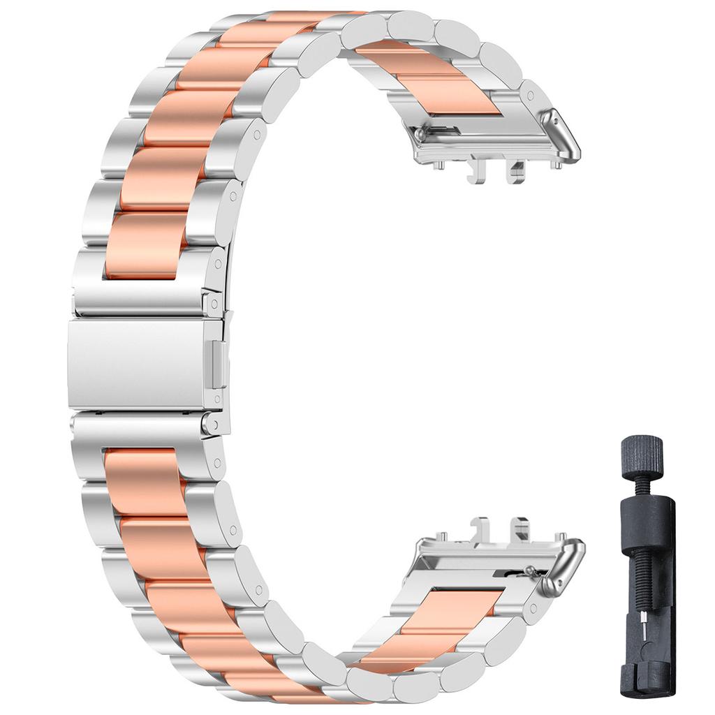Stainless Steel Strap For Samsung Galaxy Fit 3 Metal Bracelet Luxury Bussiness Band For Samsung Galaxy Fit3 SM-R390 Accessories
