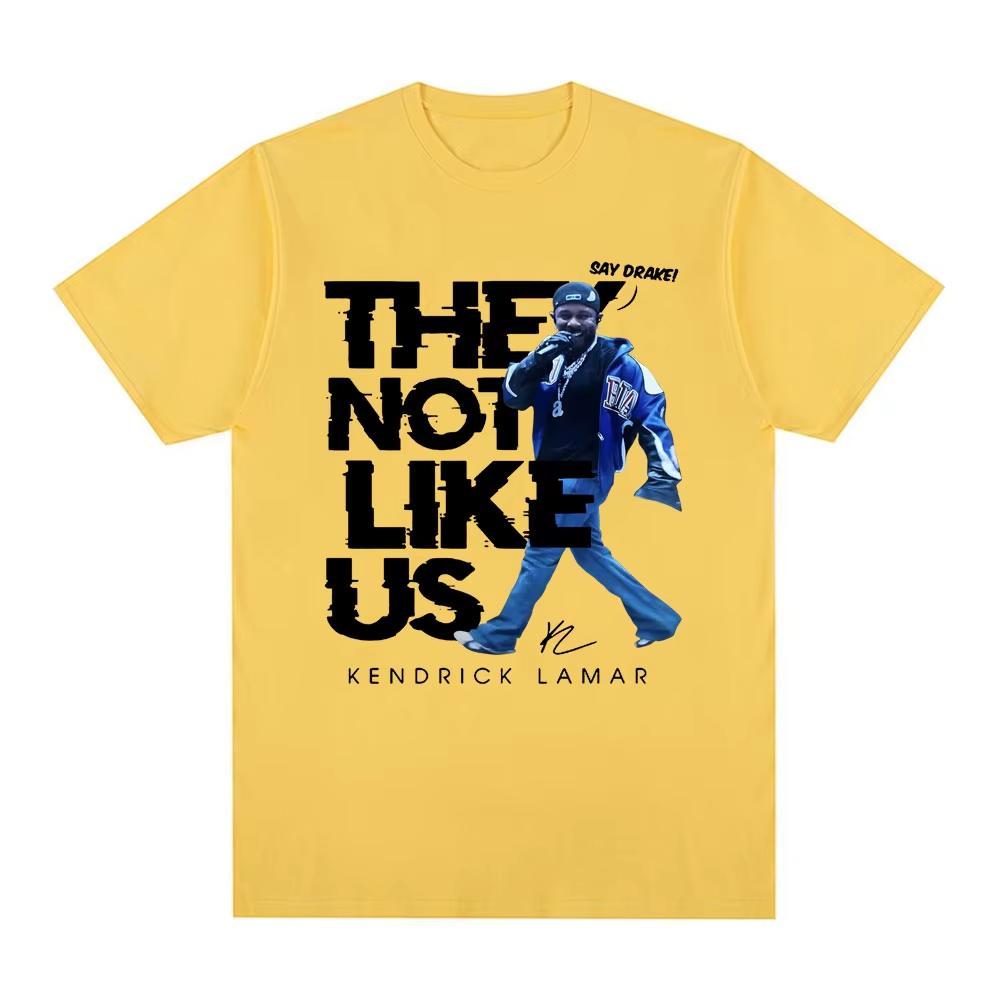 

Hot Sale 100cotton Unisexs Oneck shirt rapper Kendrick Lamar Womens summer Fashion Hip Hop graphics High Quality luxury Tshirt 4XL