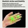 PVC Material Fishing Lure Soft Texture Soft Bait Fishing Bait Sea Urchin Lures  Sea Bass Fishing