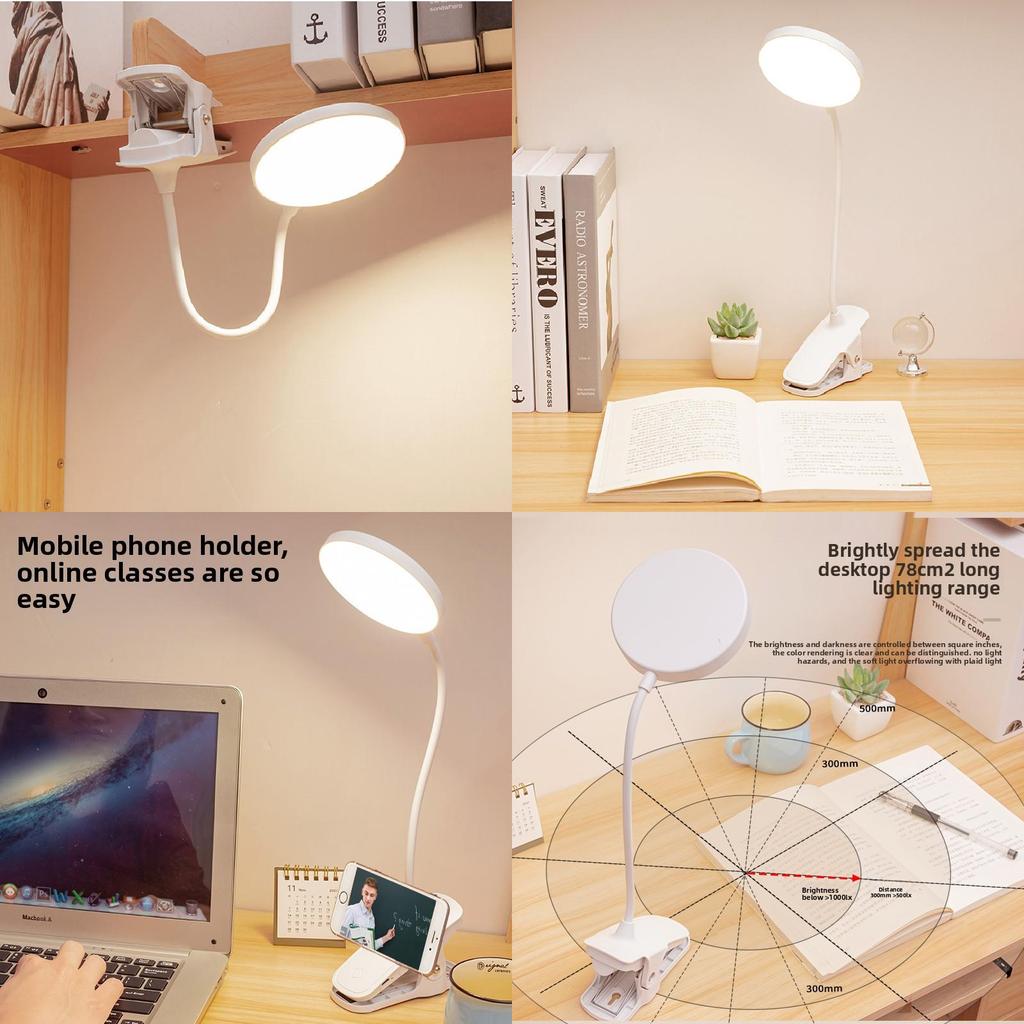 Portable Led Bedside Reading Light With Touch Control And For Students