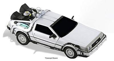 Vehículo de fundición a presión DeLorean de 6 pulgadas de la máquina del tiempo de Regreso al futuro