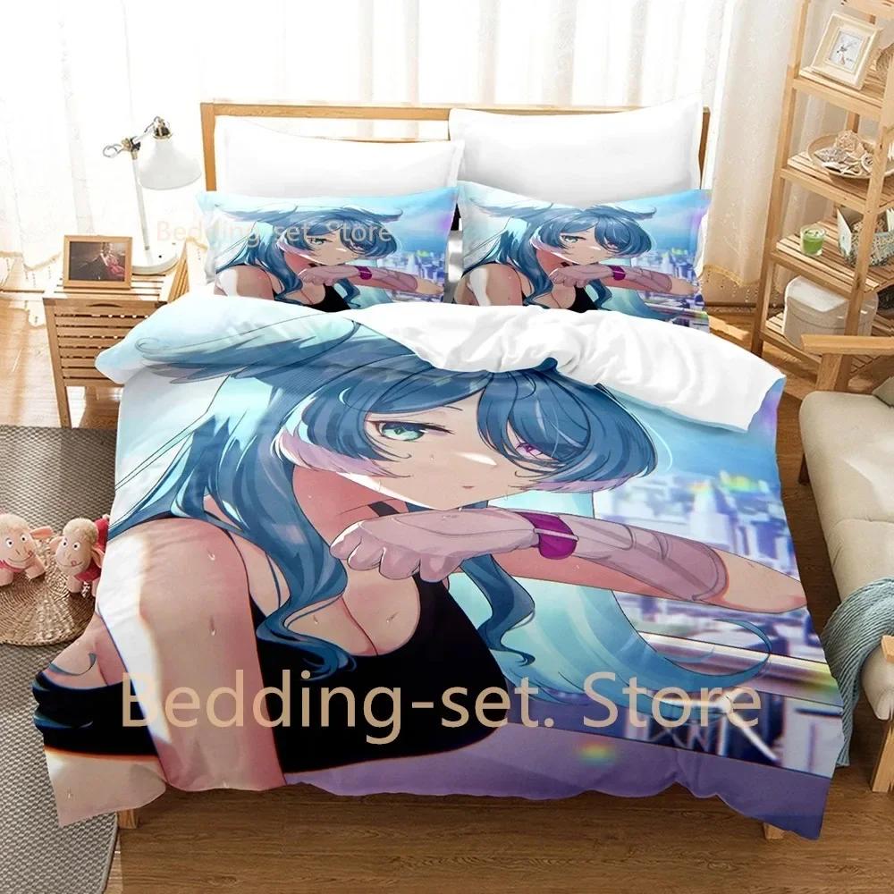 Elira Pendora Bedding Set Single Twin Full Queen King Size Bed Set Adult Kid Bedroom Duvetcover Sets Anime Bed Sheet Set