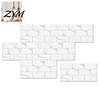 Waterproof Wall Stickers for Kitchen 6Pcs Marble Pattern Peel And Stick Backsplash, Brick Panels, Self Adhesive Non-toxic Renovation Paper Tile, Faux