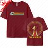 42 Life Universe Everything 2 Side Print TShirt Vintage Pyramid Hitchhikers Guide Galaxy Graphic T Shirts ShortSleeve Tees
