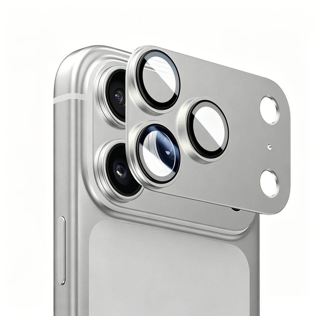 3/2/1 Pcs Frosted Metal Glass Protective Dark Cherry Blue For iPhone 18 Pro Max 18 Pro Camera Lens Protector Easy Installation 4