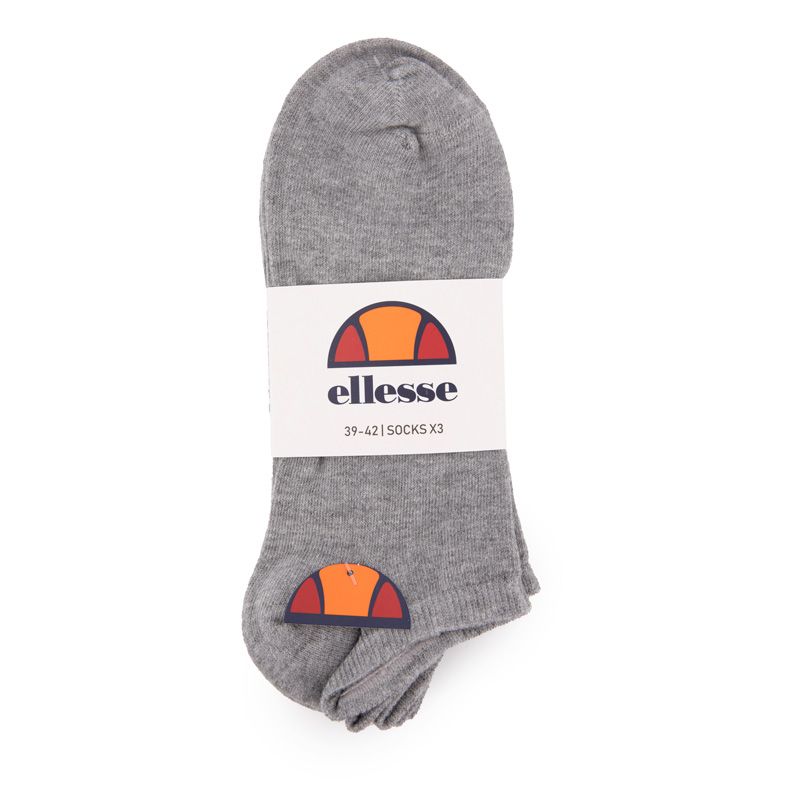 Chaussettes courtes imprimé logo coloré x3 Homme ELLESSE