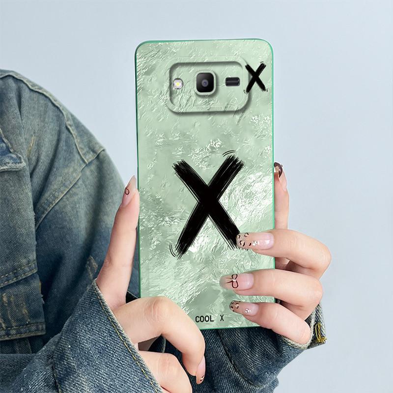 Funda For Samsung Galaxy J2 Prime G532 J2 ACE Grand Prime Plus G530 Soft Silicone Phone Case Protective Fashion Letter Cover