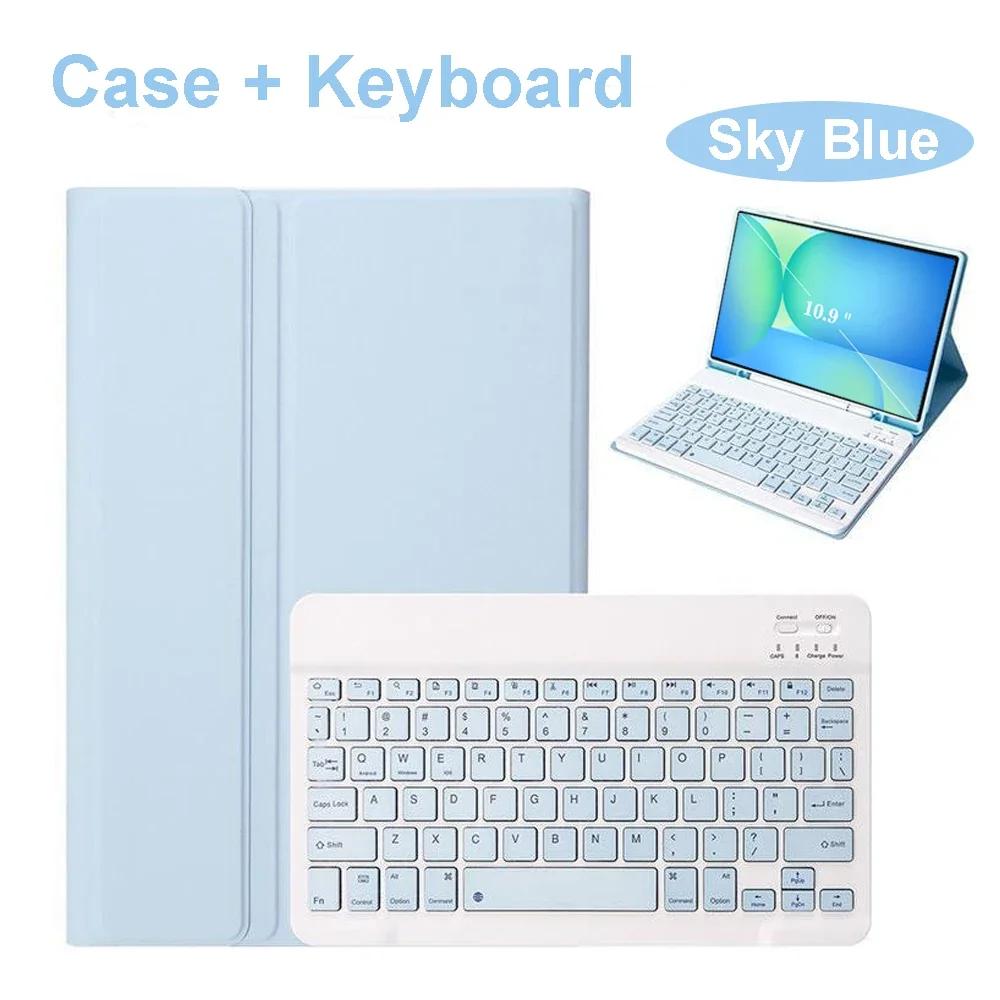 Keyboard Case for Samsung Galaxy Tab S10 FE 10.9 Inch 2025 SM-X520/X526/X526B, Keyboard Cover for Galaxy Tab S10 FE 10.9 " Funda
