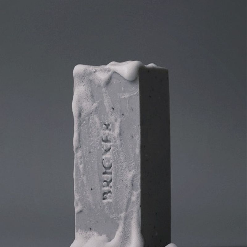 ELIMERE Bricker Muddy Mugwort Natural Soap 140g (Mud Pack Solid Pack) Bricker Muddy Soap Bar