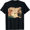Funny Cat Swatting God's Hand Parody Cat The Divine Swipe T-Shirt Unisex Shirt