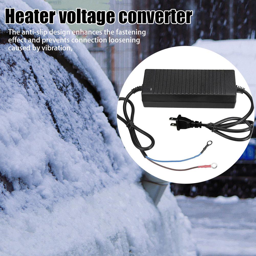 Parking Air Heater Voltage Converter 110V-220V to 12V US EU Plug High-Efficiency AC100-240V to DC12V Compatibility Premium Adapt