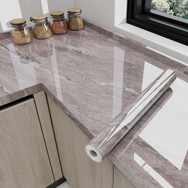 Eco-Friendly Kitchen Anti-Oil Stickers: Self-Adhesive, Waterproof, Heat-Resistant Tile and Stove Top Renovation Wallpaper.