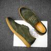 Uformelt skinn Oxford-sko for menn Nye klassiske Brogue-sko Ung britisk stil Høykvalitets håndlagde herresko Plus Size38 -46