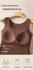 Women's Seamless Moisturizing Warm Vest - Autumn/Winter Base Layer with Fixed Cup