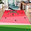 Watermelon Slice Pattern Office Rug Chair Mat, Entryway Carpet, Suitable for Front Door, Bedroom, Living Room, Desk, Holiday Gift