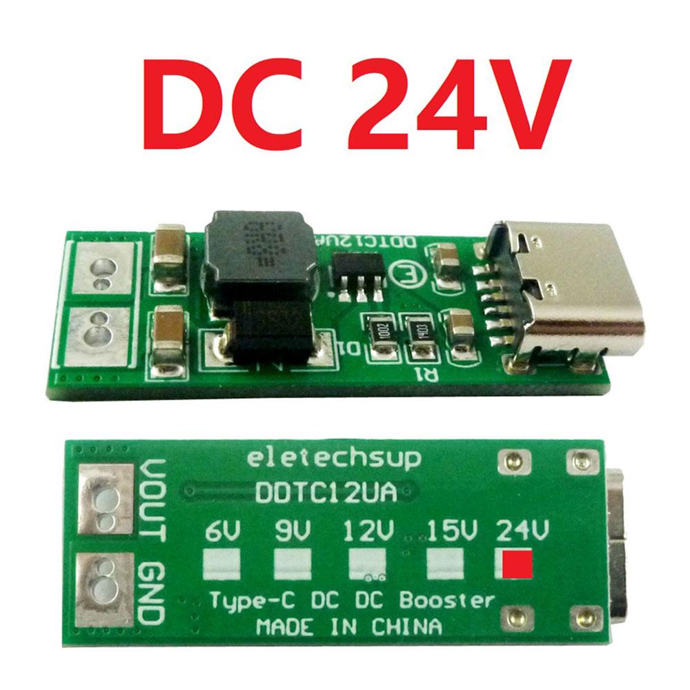 9W Mini Type-C USB DC 1V to 6V 9V 11V 11V 11V DC DC Boost Converter Step-up Module PWM PFM Voltage Regulator Board