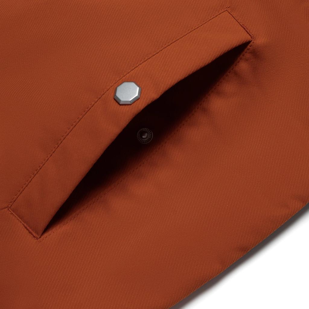 Li Ning Badfive Spliced Letter Embroidery Long Sleeve Jacket Men Jacket Tea-Red AJMS139-1