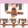 Charming Capybara Plush Keychain Cute Stuffed Animal Doll Perfect For Bag Charm