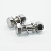 Flat Washer 304 Stainless Steel Screw Round Head Hexagon Head Screw Hex Bolt  Metal Working