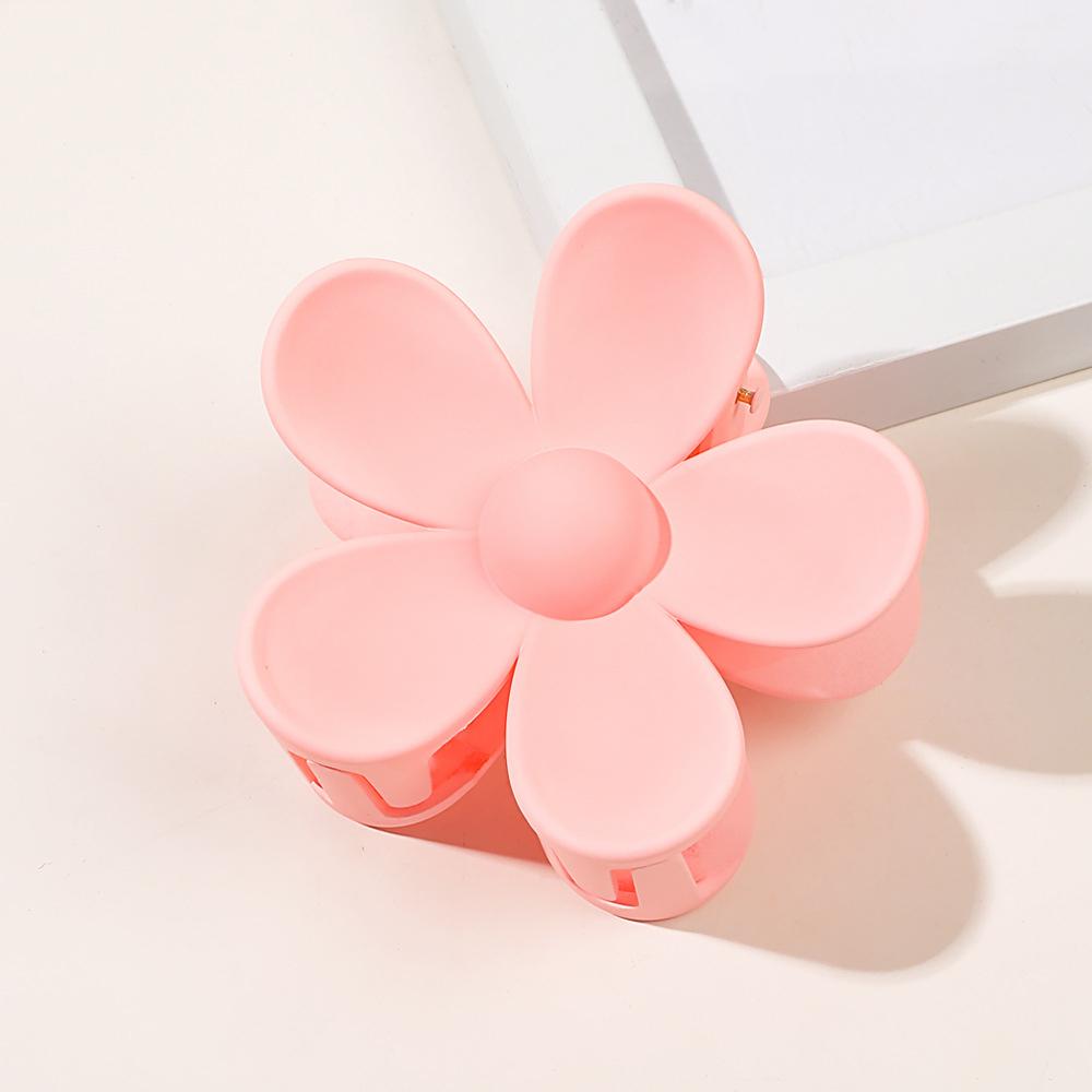 Large Flower Claw Clips For Women Fashion Hair Claw Hair Clamps Girls Matte Hairpins Sweet Headwear Barrette Hair Accessories