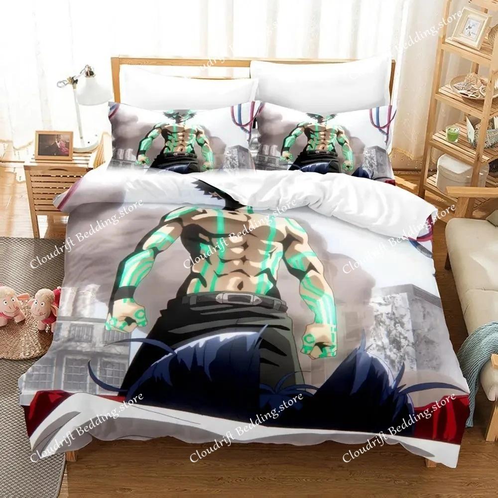 3D Printed Anime Edens Zero Bedding Set Duvet Cover Bed Set Quilt Cover Pillowcase Comforter King Queen Size Boys Adult Bedding