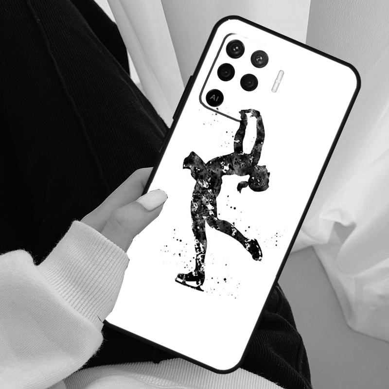 

Чехол для фигурного катания на коньках Для Oppo A40 A60 A80 A5 Pro A15 A16 A17 A57 A77 A94 A74 A54 A76 A96 A18 A38 A58 A78 A98 OPPO A16