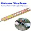 Chainsaw Depth Gauge File Chain Kit Accs Guide Carbon Steel For Chain Saw Raker Removal Practical