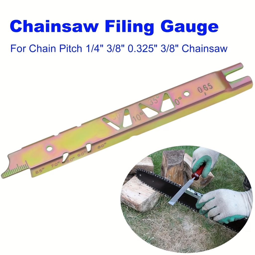Chainsaw Depth Gauge File Chain Kit Accs Guide Carbon Steel For Chain Saw Raker Removal Practical