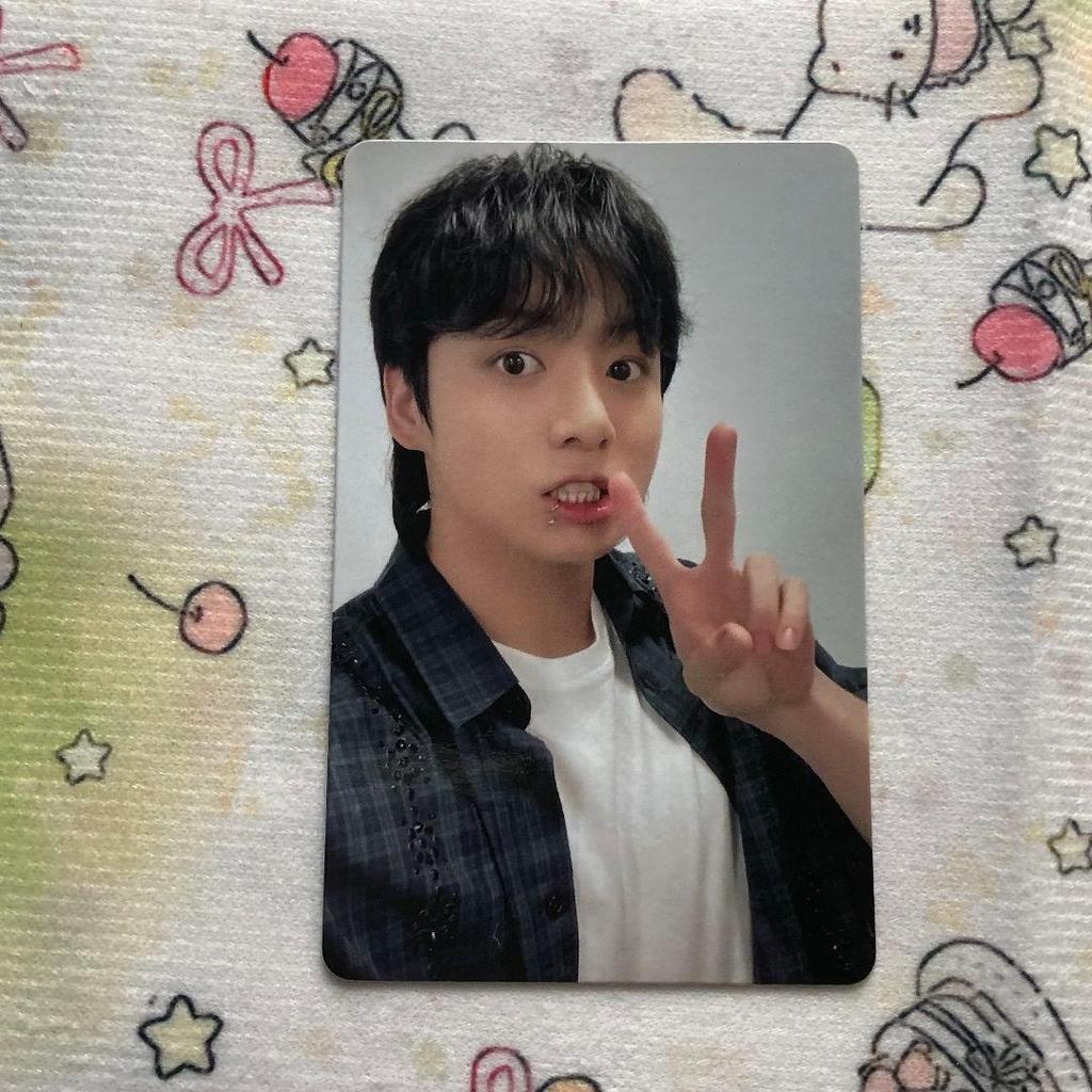 [USED] BTS Jungkook JK GOLDEN Purchase Bonus JPFC Fan Club Trading Card