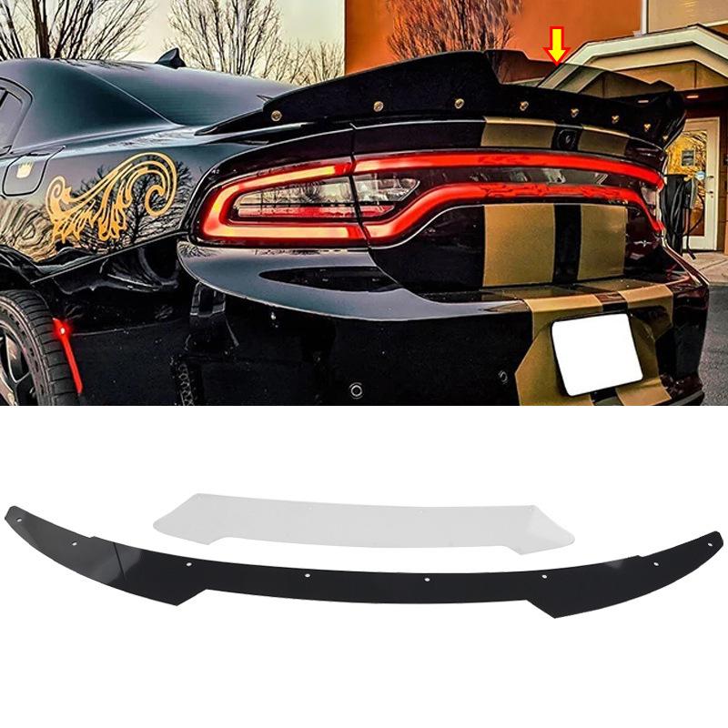 Rear Spoiler Diffuser & Fender Trim for Dodge Charger SRT (2015-2021 Models)