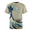 The Great Wave Off Kanagawa Unisex T-shirt From A Vintage Woodblock Print