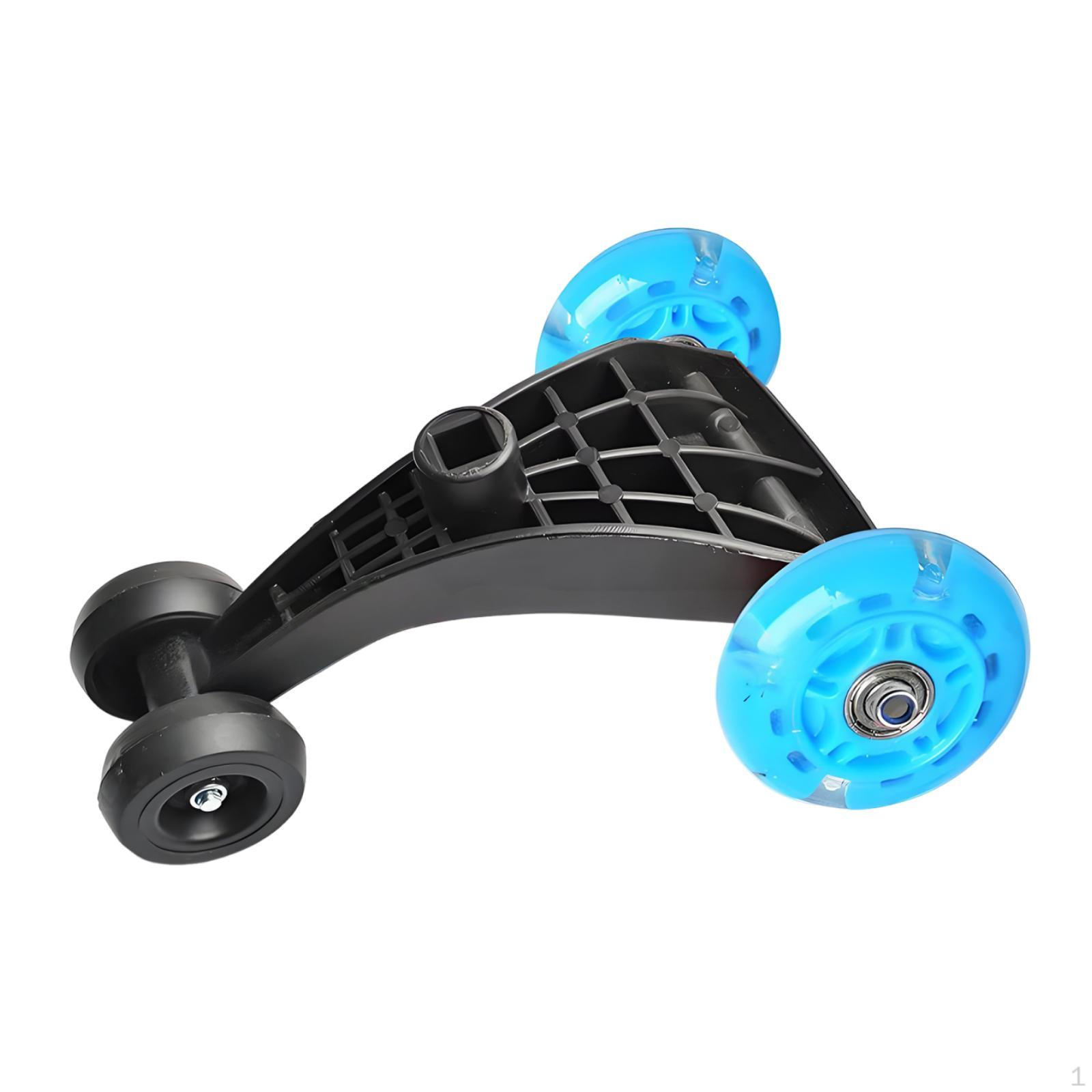 

Car Tripod for Triangular Wheels And Square Holes синій