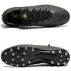 Kelme MG Men's Soccer Shoes, Training Shoes, Junior and Adult Soccer Cleats, Fashionable (Black, Size 24.5 cm)