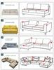 Elastic Sofa Cover for Living Room Stretch Mandala Printed Couch Cover Bohemian Non-Slip Sofa Slipcover Protector 1/2/3/4 Seater