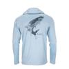 SIMMS Men's and Women's Quick-Drying Clothes Sunscreen Shirts Fishing Suits Long Sleeves Full Print T-Shirts Luya Fishing Suits