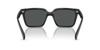 Sunglasses 0AX4147SF SHINY TRANSPARENT GRAY 56 [Armani Exchange]