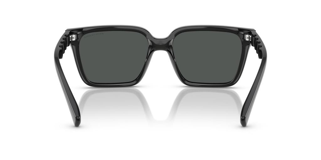 Sunglasses 0AX4147SF SHINY TRANSPARENT GRAY 56 [Armani Exchange]