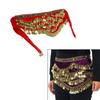 2Colors Belly Dancing Hip Scarf Wrap Skirt Bellydance Waist Belt with Artificial  Tassel Belly Dancing Waist Belt