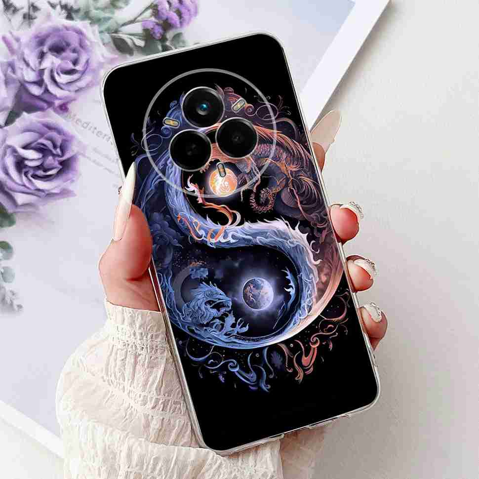 For Realme 14 Pro 5G RMX5056 Case New Fashion Style TPU Soft Silicone Cover For Realme 14Pro+ 14Pro Plus 5G RMX5051 Bumper Shell