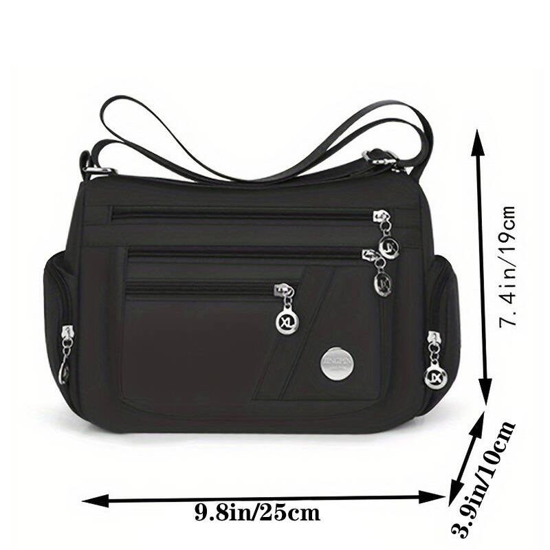 Neutral Men's and Women's Crossbody Bags Are Suitable for Daily Commuting and Going to School They Are Single-Shoulder Bags.