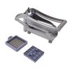 French Fry Cutter Stainless Steel Potato Cutter with Non Slip Suction Base for Vegetables Cucumbers Carrots