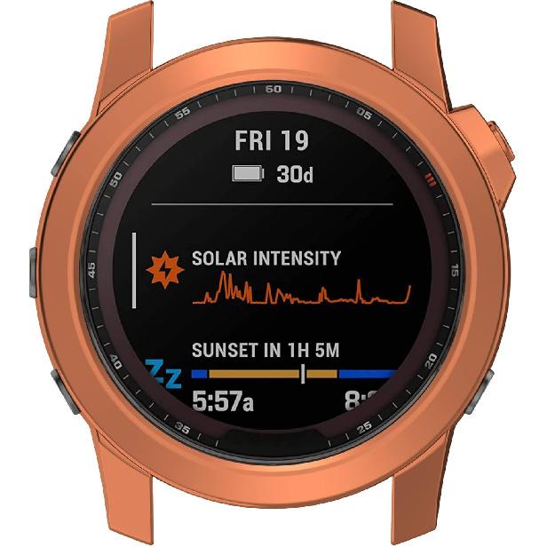 Case Cover Compatible with Garmin Fenix 7X Sapphire Solar Case Protector Protective Case 51mm for Fenix 7X Watch (Do Not Fit for Fenix 7/7S) (5Pack)