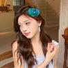 Hair Rope Butterfly Orchid Hairpin Korean Style Fresh Barrettes Retro Flower Duckbill Clip  Women